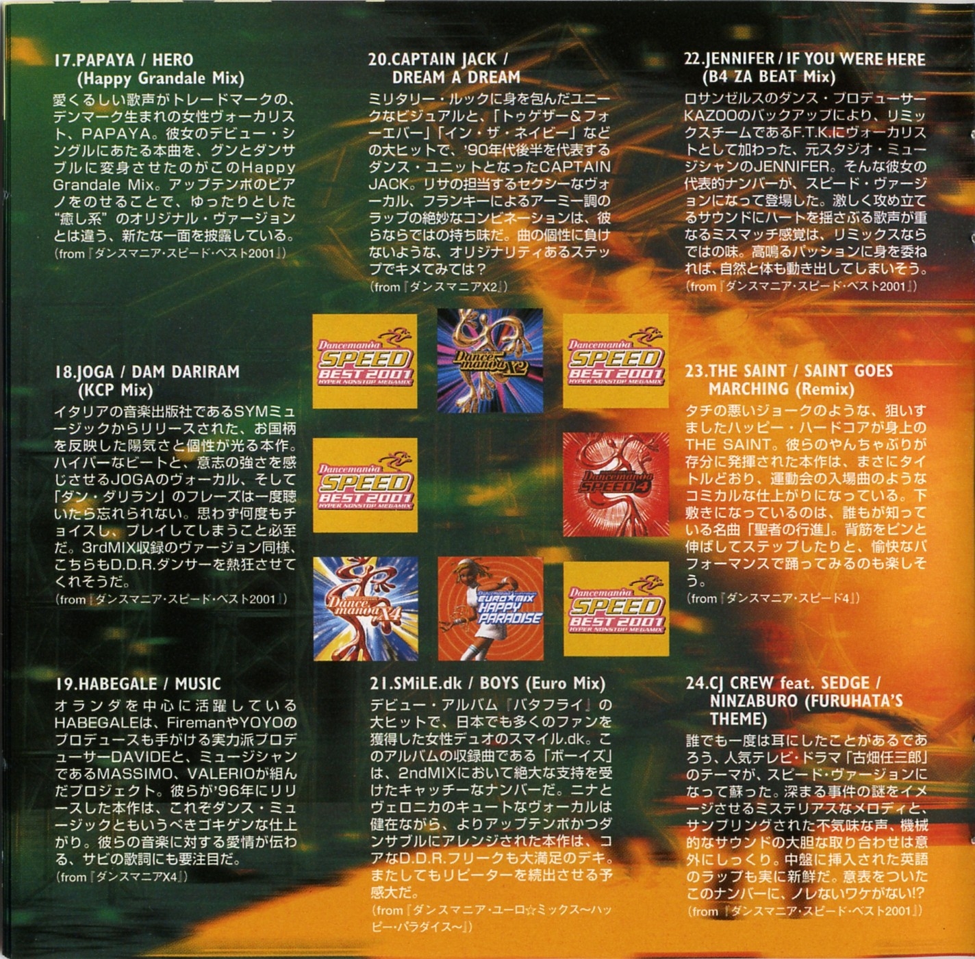 「ダンス・ダンス・レボリューション 4th MIX」オリジナル・サウンドトラック Various – Dance Dance Revolution 4thMIX Original Soundtrack